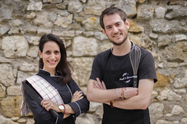 Mayana Elbaz et Mathieu Piron-Lafleur, fondateurs de Persil & Romarin