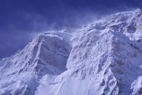 Une partie du parcours sur la face Sud de l'Annapurna