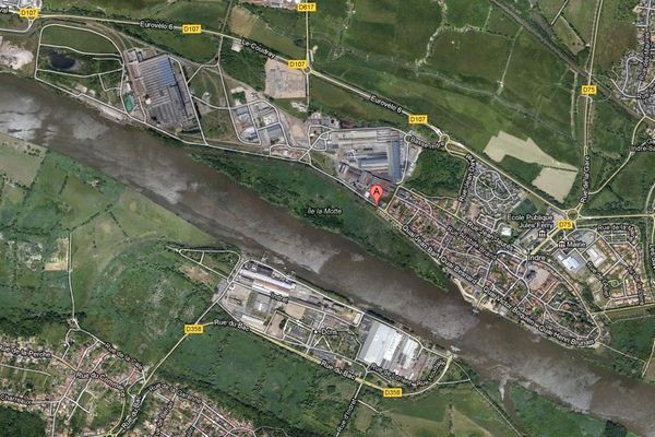 Arcelor est aussi implanté en bord de Loire à Indre dans la communauté urbaine de Nantes