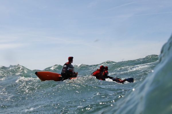 Les marins-pompiers interviennent régulièrement pour secourir des personnes en mer.