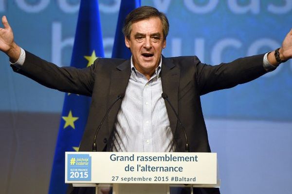 François Fillon, ici le 27 septembre 2015