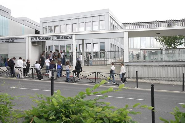 Le lycée Stéphane-Hessel, à Épernay (Marne), le 27 mai 2024.