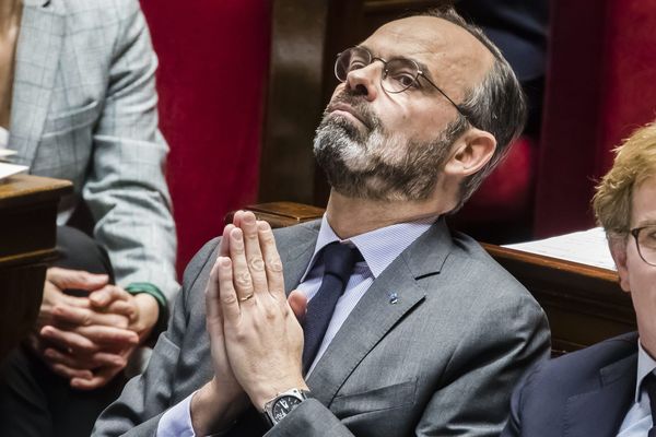 Edouard Philippe à l'Assemblée nationale le 25 février 2020