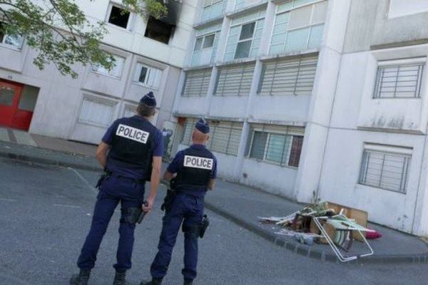 Mardi 28 juillet, la police intervient pour un incendie à Valence (26)