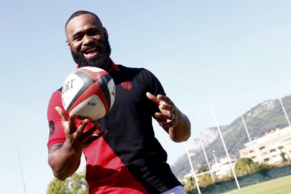 Arrivée de l'ailier fidjien Semi Radradra au RC Toulon le 28 septembre 2017