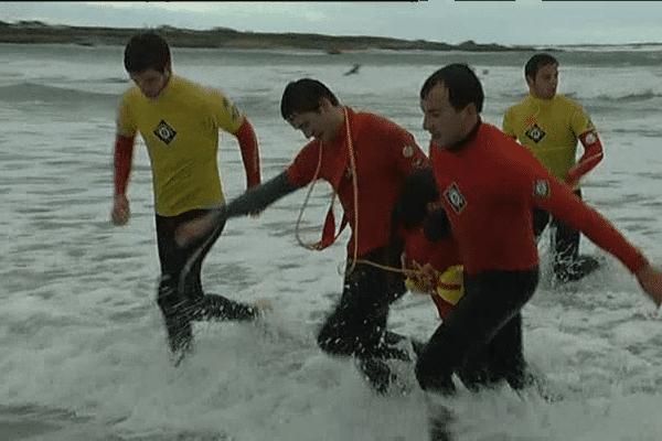 Sauveteurs en mer en stage dans le Finistère Sud