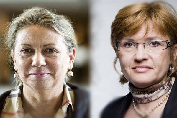 Catherine Soullie et Angélique Delahaye visent toutes les deux lea deuxième place sur la liste UMP pour les élections européennes dans la circonscription Centre Massif-Central