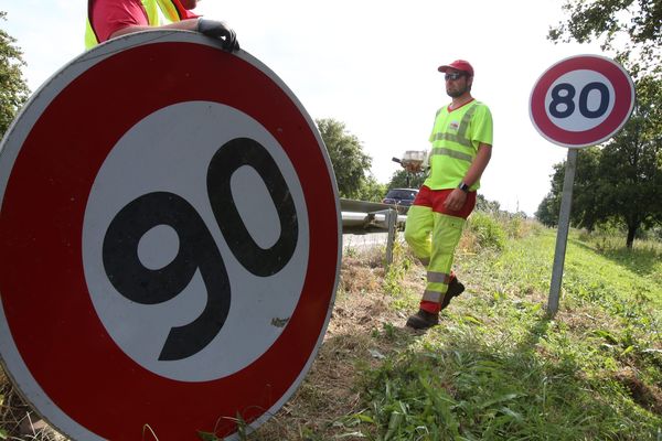 La vitesse maximale repasse à 90 km/h sur certains axes de la Vienne.