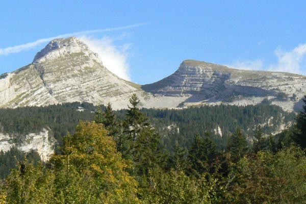 Le massif du Vercors en Isère, un homme de 70 ans est porté disparu mercredi 15 mai 2019.