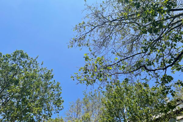 La métropole lilloise et son ciel bleu