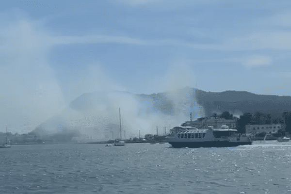 Le feu s'est propagé aux alentours de 16h après qu'une personne a déposé des cendres encore chaudes sur un terrain inoccupé.