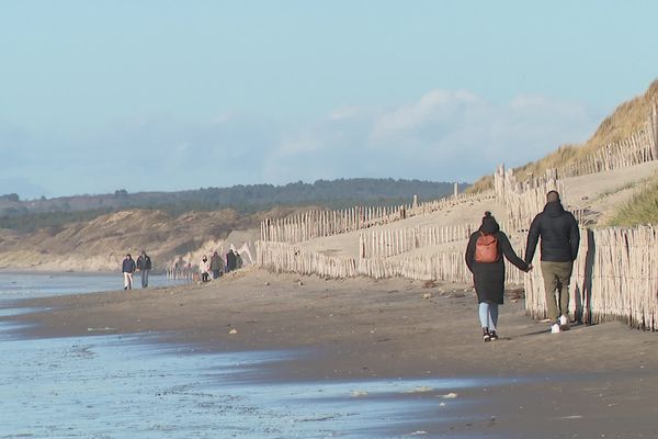 La plage de Sainte-Cécile.