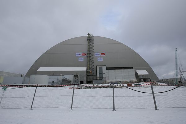 Le nouveau dôme de confinement de Tchernobyl