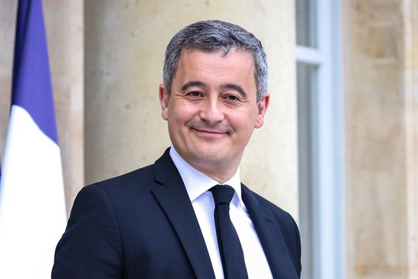 Le ministre de l'Intérieur Gérald Darmanin en déplacement à Lyon et Villeurbanne les 21 et 22 mars 2024 (photo archives)