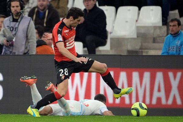 Yoann Gourcuff, auteur d'un doublé lors de la rencontre Marseille-Rennes