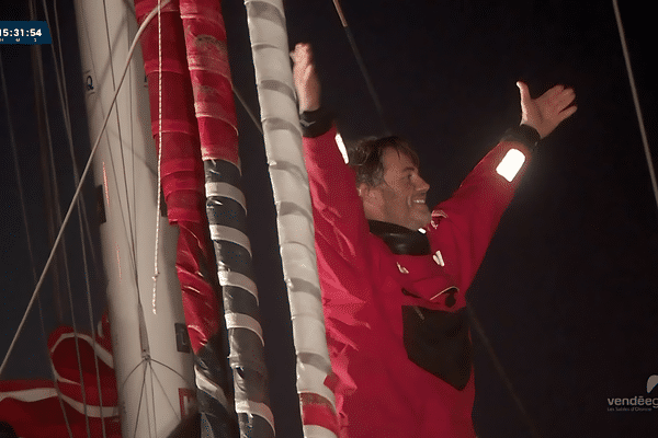 Yannick Bestaven, vainqueur du Vendée Globe 2020/2021