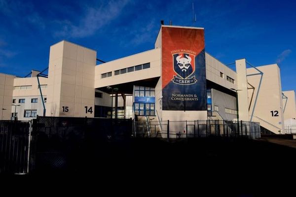 Le stade d'Ornano à Caen