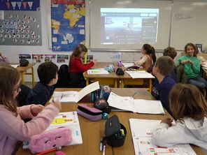 À l'école primaire d'Héricourt, le Vendée Globe au cœur du programme.