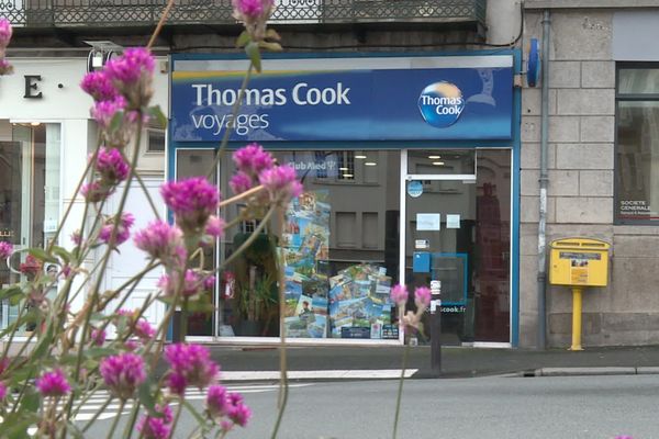 L'agence Thomas Cook du Guéret.