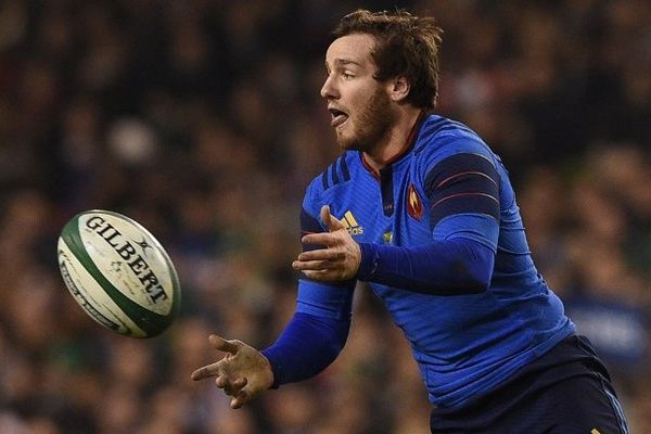 Camille Lopez lors du match France-Irlande le 14 février 2015