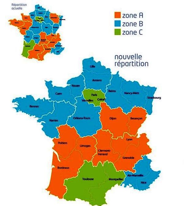 Normandie Le Calendrier Des Vacances Scolaires 2015 2016