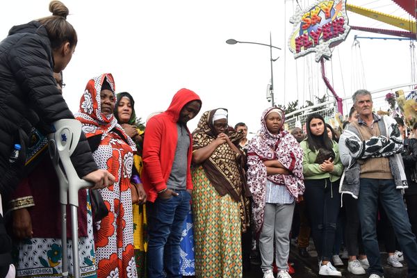 Le 18 octobre 2019 les proches de Hania, une mère de famille tuée dans l'accident d'un manège de la Vogue de Firminy s'étaient recueillis sur les lieux de l'accident 4 jours après le drame