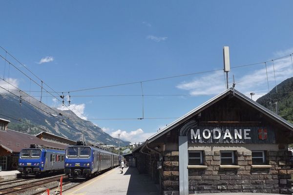 La gare de Modane a été évacuée à cause d'une fuite d'acide chlorhydrique. 