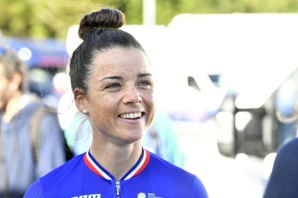 Audrey Cordon-Ragot a décroché en Normandie son 7e titre de championne de France du contre-la-montre.