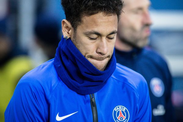 L'attaquant du PSG, Neymar, le 25 février 2018.