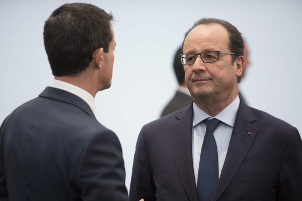 Manuel Valls et François Hollande