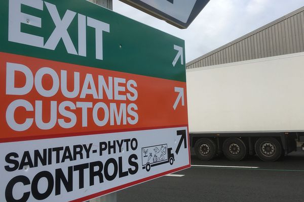 Après le Brexit, les contrôles douaniers des poids-lourds se feront au maximum à bord des ferries afin de ne pas paralyser le trafic 