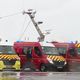 Les secours sont arrivés sur le port de Boulogne-sur-Mer.