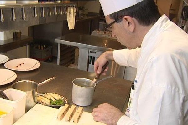 Christian Pilloud, chef étoilé à Chamesol dans le Doubs