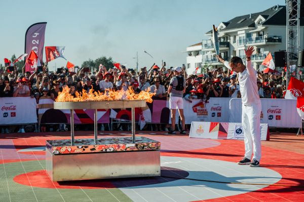 Comme aux Sables-d'Olonne le 4 juin, une célébration de la flamme olympique sera organisée à Strasbourg le 26 juin.