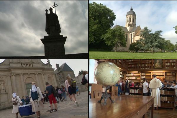 Une de nos équipes vous emmène découvrir l'abbaye de Juaye Mondaye.