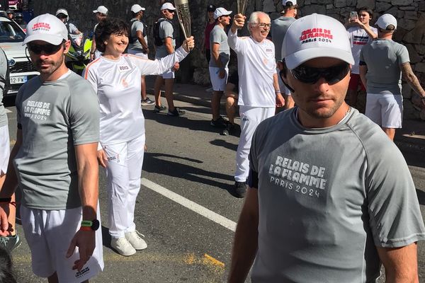 Policiers, gendarmes et membres de la sécurité civile, ils seront des dizaines à protéger la flamme olympique lors de son parcours azuréen.