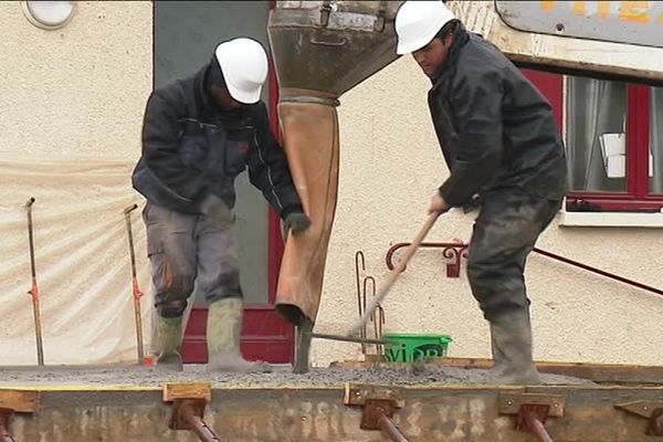  La pluie provoque des retards sur les chantiers