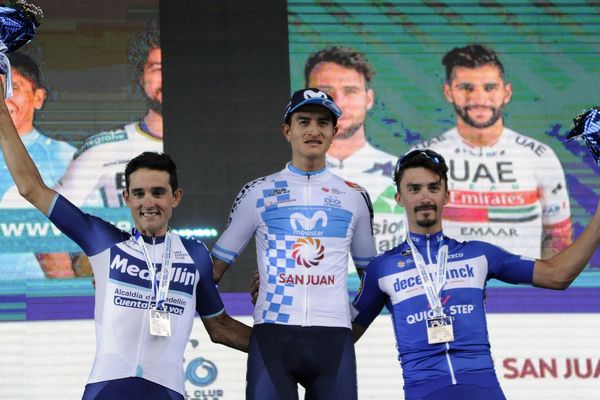 Le Colombien Winner Anacona a remporté dimanche le Tour de San Juan, devant le Français Julian Alaphilippe, qui doit se contenter de la deuxième place, à l'issue des sept étapes de la course disputée en Argentine.
