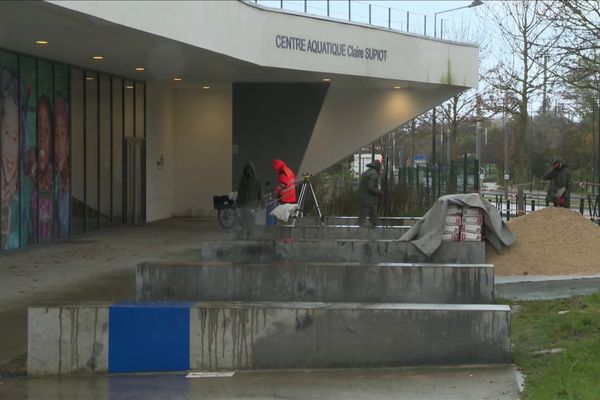 La pisine de Pierrefitte-sur-Seine à nouveau fermée.