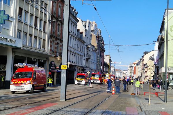 Un incendie mercredi 31 janvier à Mulhouse