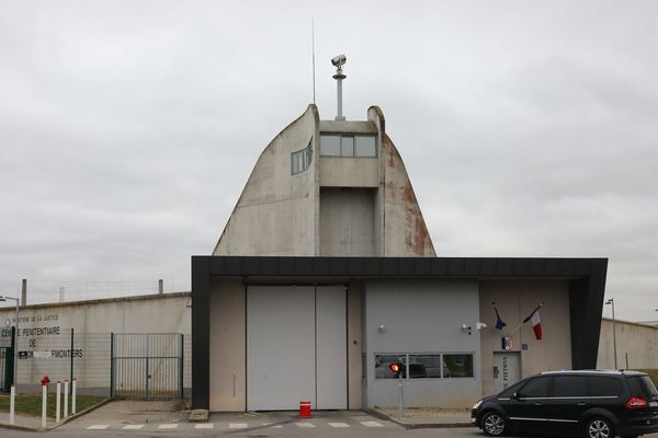 Le centre pénitentiaire de Meaux, en Seine-et-Marne.