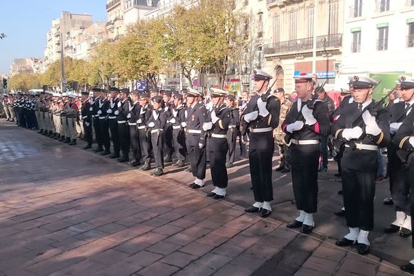 Cérémonie du 11 novembre à Marseille