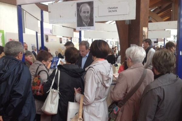 Christian Signol à la Foire du livre de Brive