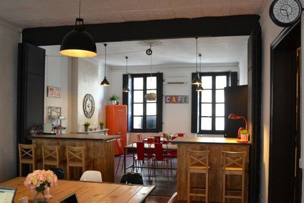 A Group'Union, l'espace de travail se veut convivial. 