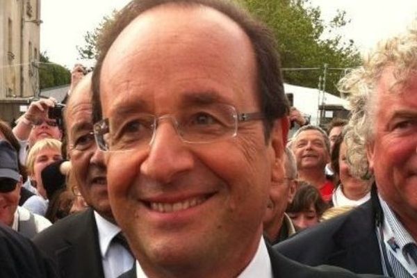 François Hollande à Brest en juillet 2012