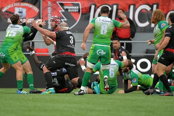 Montauban, sèchement battu par Oyonnax, dimanche 16 décembre...