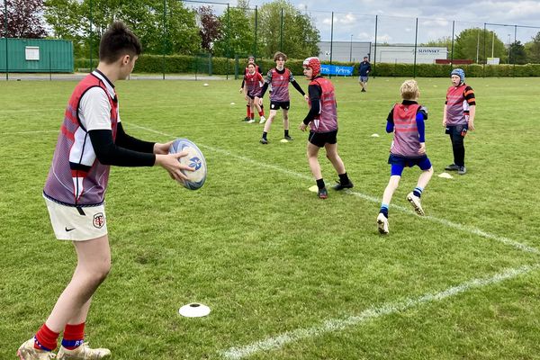 Trois jours de stage intensifs et instructifs pour les jeunes rugbymen.