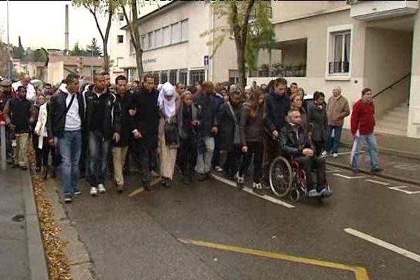 hommage à Yacine Zobiri - Vénissieux - 12 novembre 2014