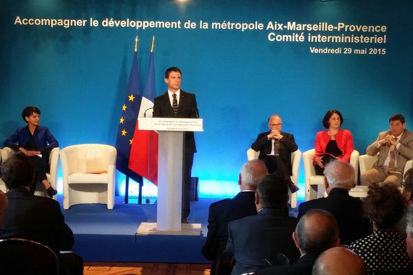 Manuel Valls en visite à Marseille ce vendredi avec neuf ministres.