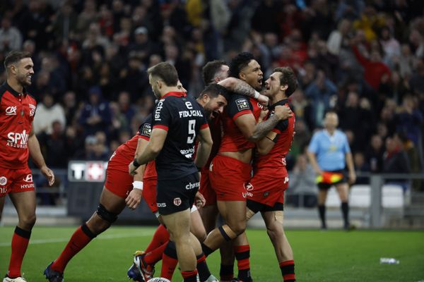 Sur la pelouse du Vélodrome le 21 avril 2024 le RCT l'emportait face au Stade Toulousain